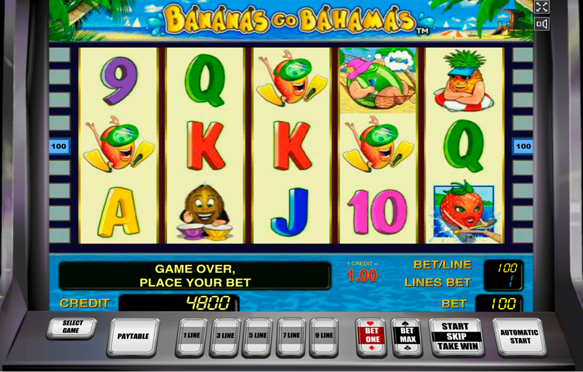 Bananas bahamas игровой автомат i игровые автоматы с начальным капиталом